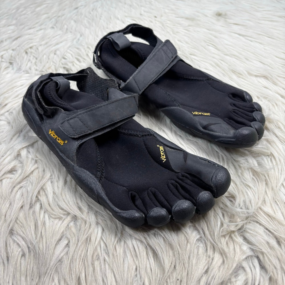 Vibram Women's 40 US 8.5 9 Black FiveFingers KSO Barefoot Shoes